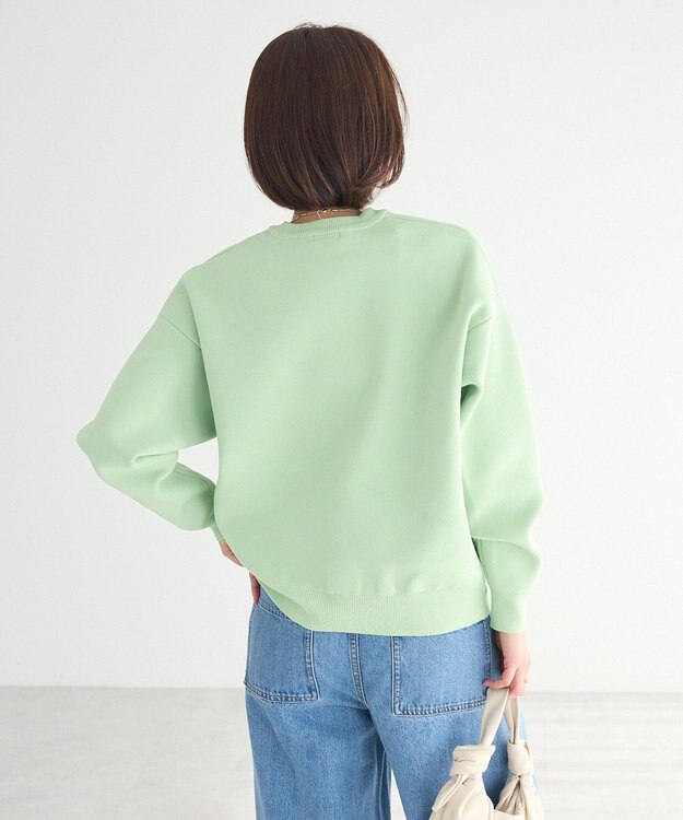 CRAFT STANDARD BOUTIQUE スウェットライクニットプルオーバー Black