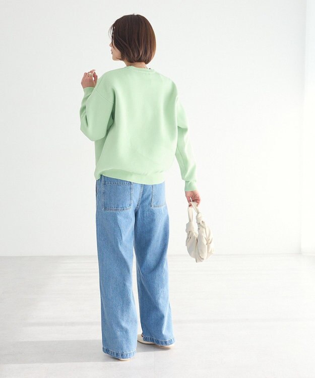 CRAFT STANDARD BOUTIQUE スウェットライクニットプルオーバー Black