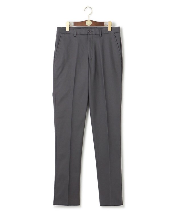 J.PRESS MEN ピースダイ トリコチンストレッチパンツ グレー系