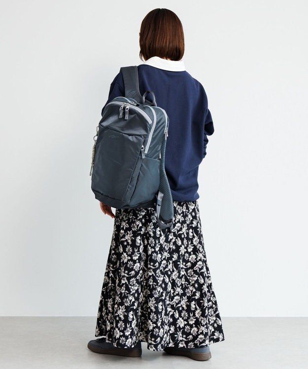 ACE BAGS & LUGGAGE W&.Day/Night モルテルン ラウンドリュック A4サイズ 13.3インチPC収納 20491 ダブルアンド グレー