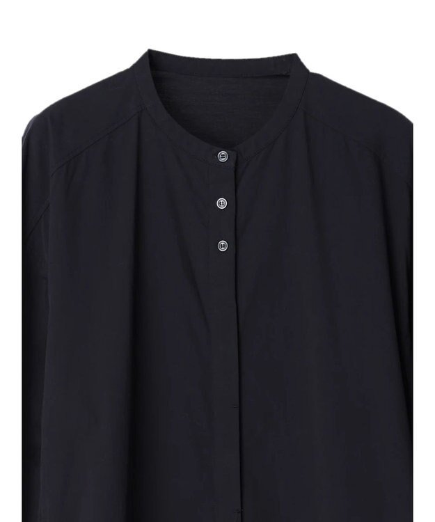 AMERICAN HOLIC バンドカラーシャツワンピース Navy