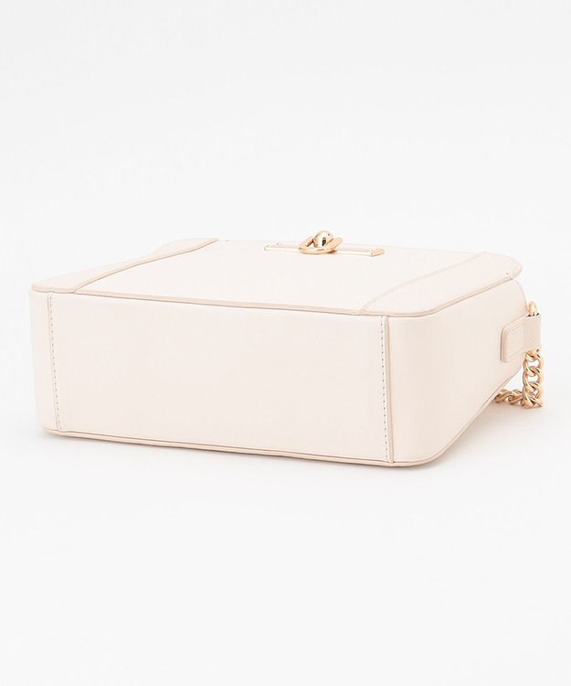 ANY SIS 【美人百花7月号掲載】スクエアライン ショルダーバッグ アイボリー