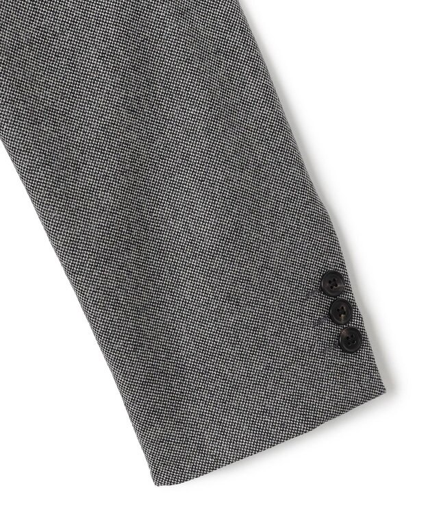 J.PRESS MEN 【定番 / セットアップ対応】マナードシルクホームスパン ジャケット ライトグレー系