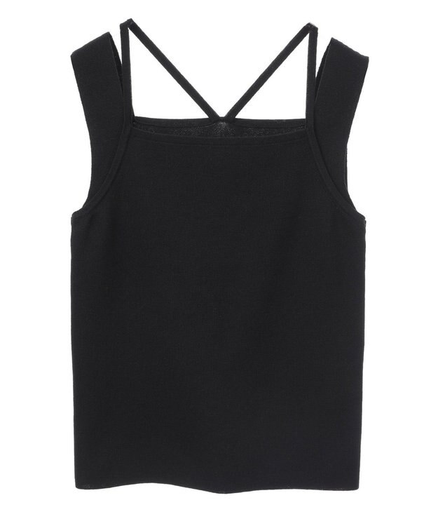 Green Parks ２ＷＡＹニットタンクトップ Black