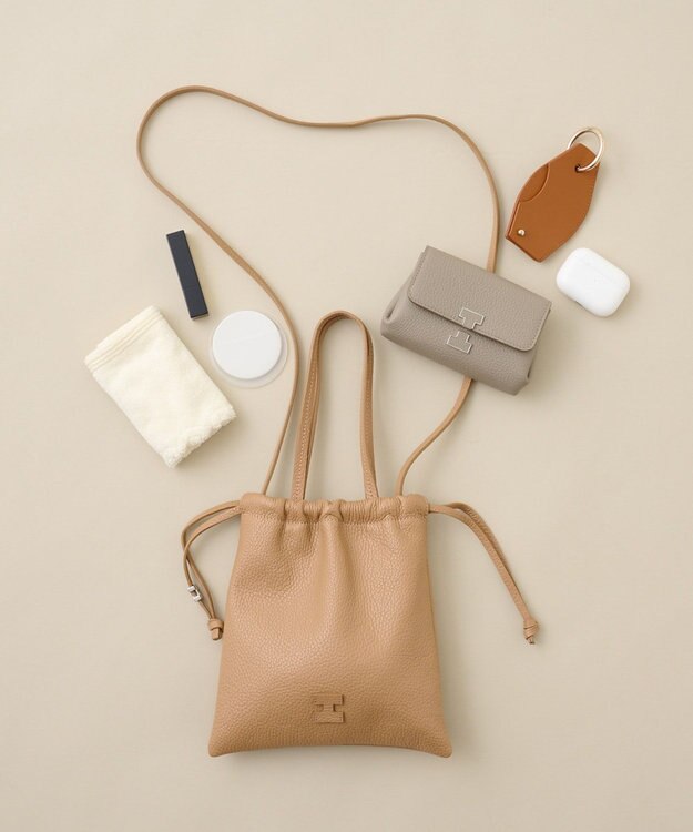 IACUCCI ≪予約≫グラーノ 2WAYTOTE CERVO キャメル