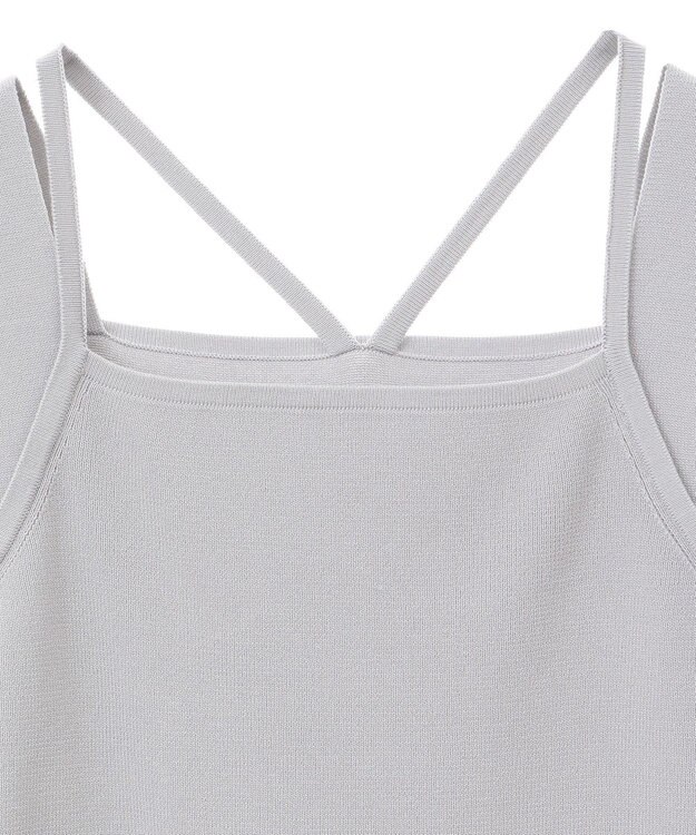 Green Parks ２ＷＡＹニットタンクトップ Gray