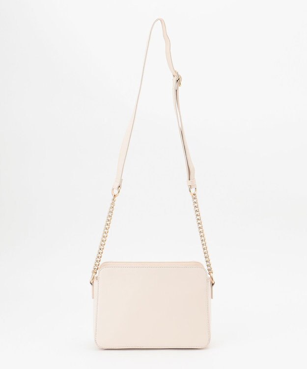 ANY SIS 【美人百花7月号掲載】スクエアライン ショルダーバッグ アイボリー