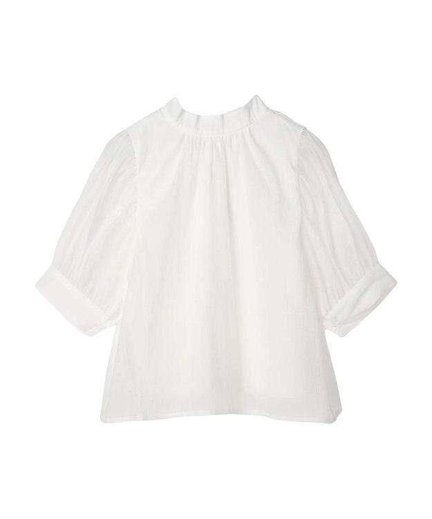 Green Parks ・ＥＬＥＮＣＡＲＥ　ＤＵＥ　バックリボンブラウス Off White