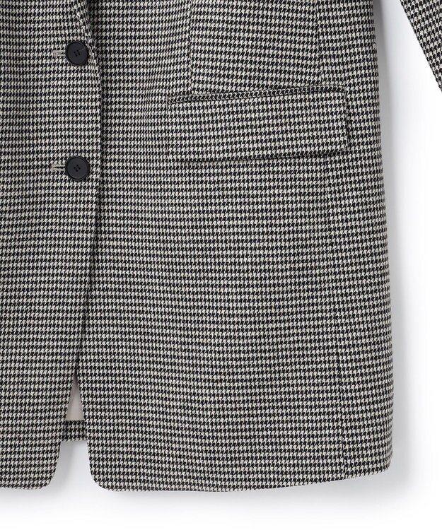 ICB W/Ryチェック テーラードジャケット ブラック系