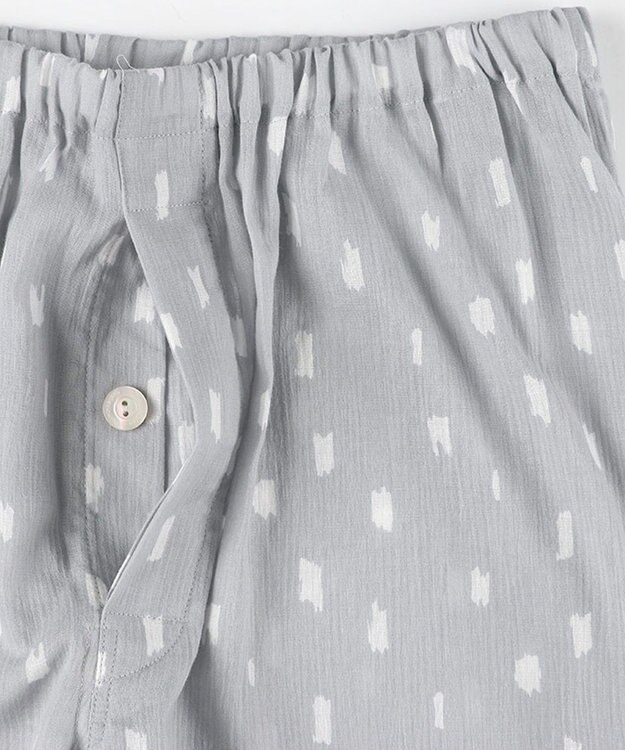 ワコール／睡眠科学 パジャマ 5分袖 半袖 8分丈 綿100%(本体) 【SOU・SOU（R）】 メンズ YGT163 睡眠科学／ワコール グレー