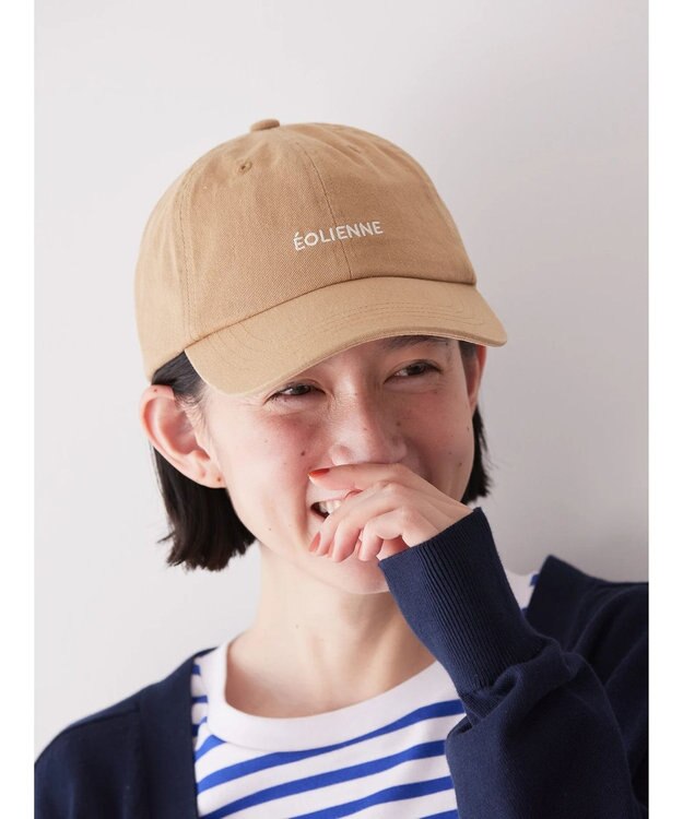 AMERICAN HOLIC ツイルロゴＣＡＰ Beige