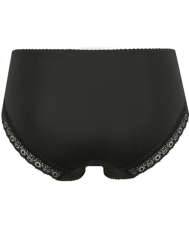 Wing ショーツ 【シンクロブラ】 MB4017とペア やさしいフィット感 はきこみ丈あさめ MF5017 ウイング／ワコール ブラック