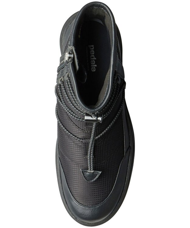 ASICS WALKING ペダラ レディース ショートブーツ GORE-TEX防水 2E ブラック系