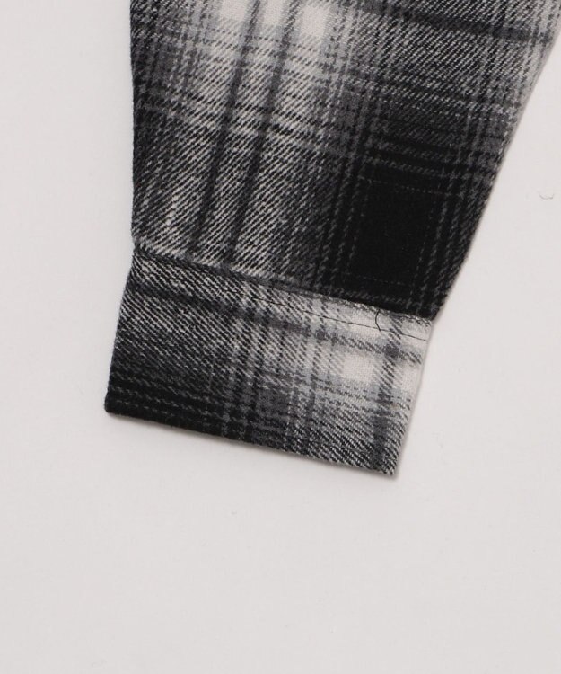 WEGO 【2025年秋冬新作/ユニセックス着用ITEM/SMLサイズ展開】ヘビーネルチェックシャツ（LS） 柄1