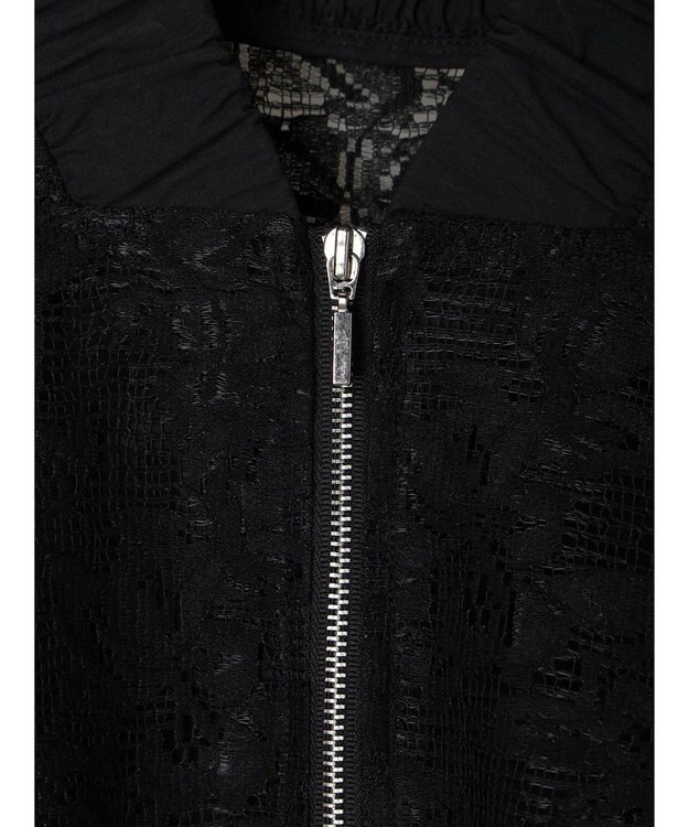 Green Parks ２ＷＡＹ　レースブルゾン Black