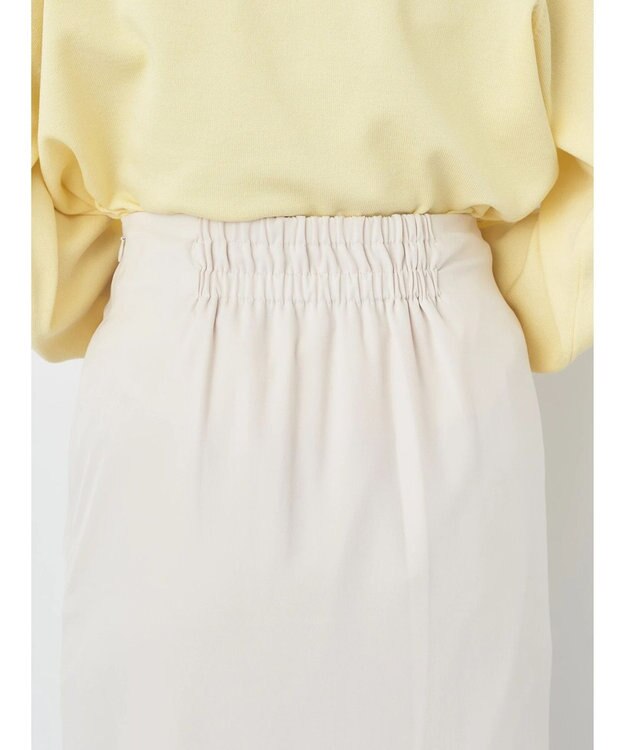 earth music&ecology 切り替えラッフルスカート Ivory