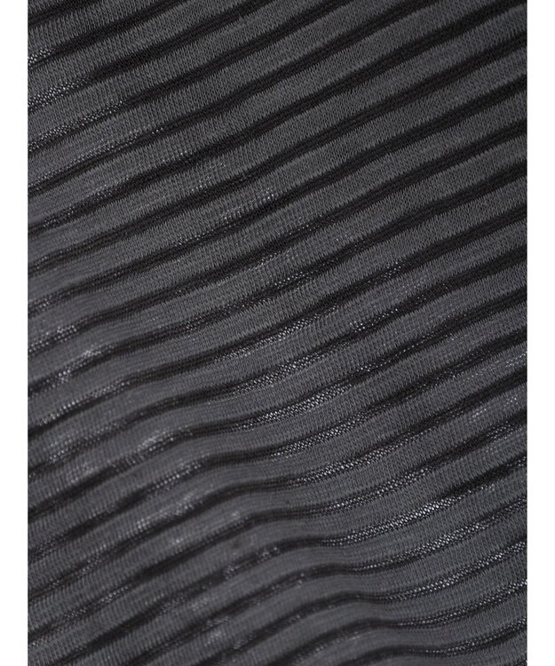 Green Parks シアーボーダーロゴプルオーバー Gray