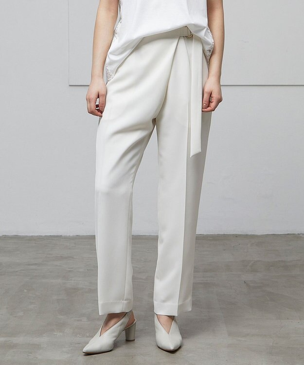 BEIGE， LAMERAY / クロップドパンツ Ecru