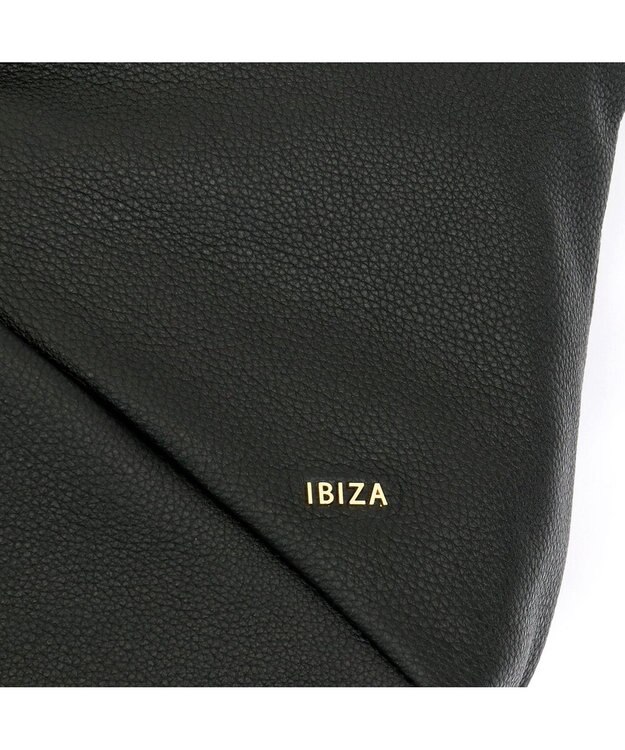 IBIZA エレガンシア　セミショルダーバッグ ライトグレー