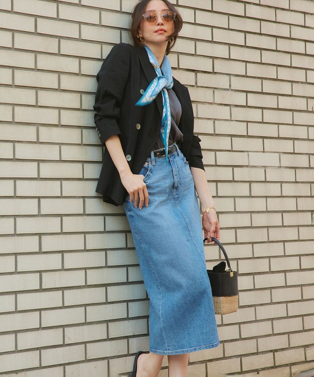 23区 VIOLAd'ORO MIRO スクエアバスケット バッグ ブラック