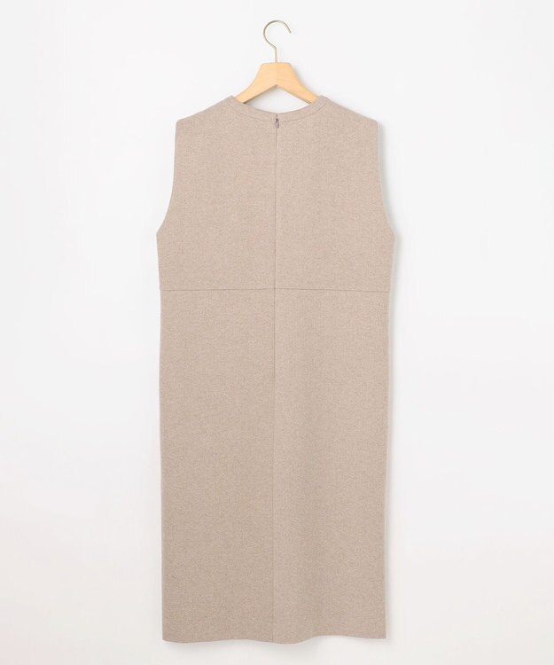 組曲 L 【ご好評につき追加販売 / WEB限定】ミドルジャージー ジャンパースカート ベージュ系