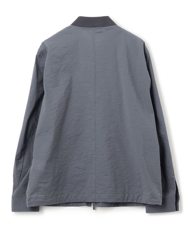JOSEPH HOMME スーパーストレッチウェザー　ジップアップブルゾン ライトグレー系