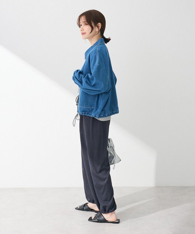 Green Parks パラシュートパンツ Charcoal Gray