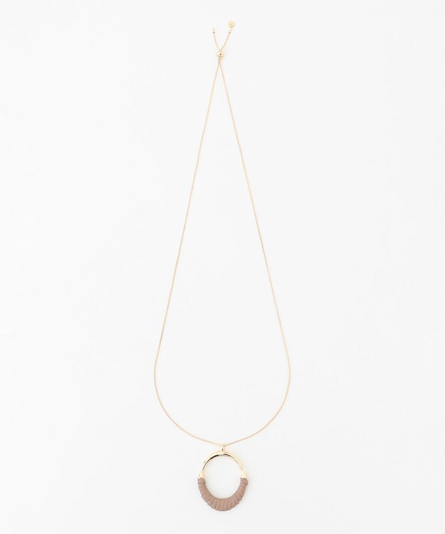 自由区 コードオーバル ネックレス ゴールド系