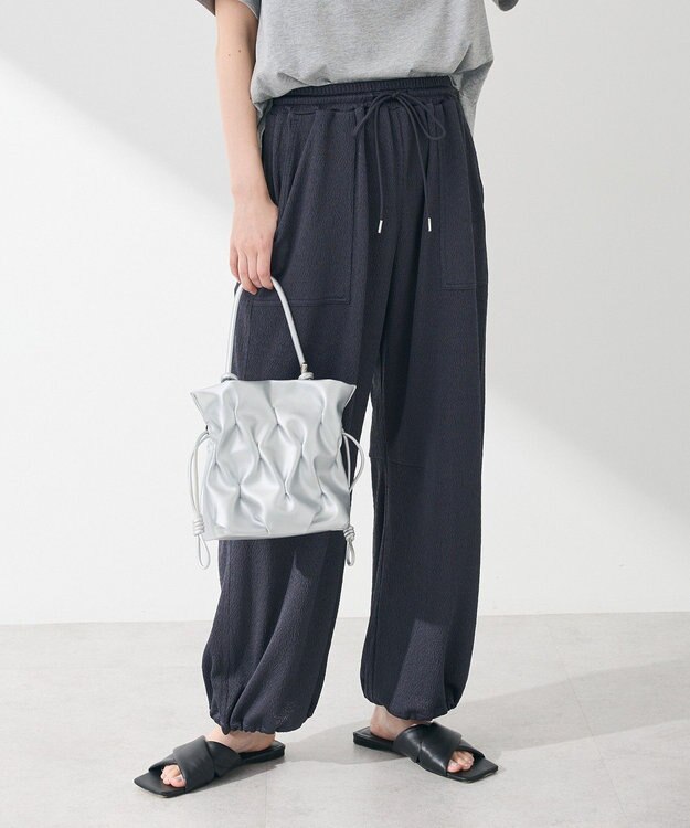 Green Parks パラシュートパンツ Charcoal Gray