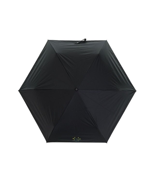 MOONBAT 晴雨兼用日傘 折りたたみ傘 すずらん／遮光 遮熱 UV ブラック