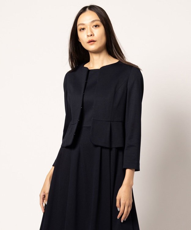 TOCCA 【洗える】LUCE ジャケット ネイビー系