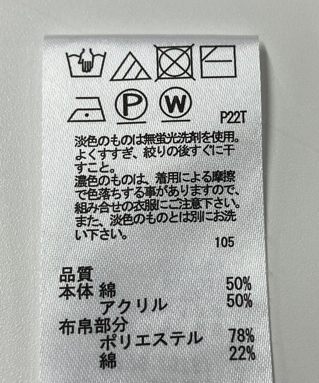 ONWARD Reuse Park 【any SiS】ニット秋冬 ネイビー