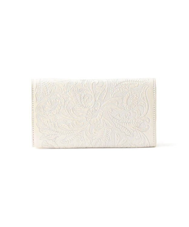 GRACE CONTINENTAL FlapWallet パールホワイト