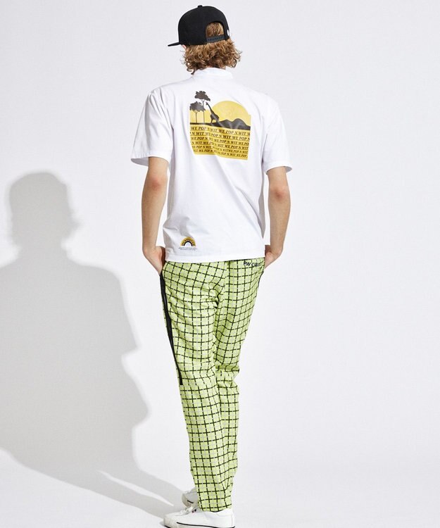 PW CIRCULUS 【MEN】チェックパンツ イエロー系5