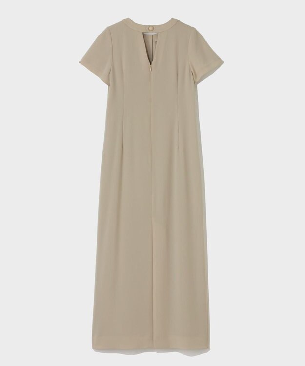 GRACE CONTINENTAL コサージュビジュードレス ベージュ