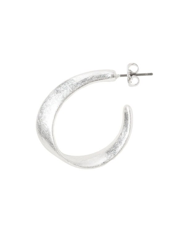 YECCA VECCA メタルフープピアス Silver