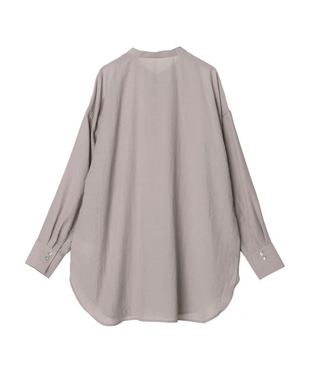 earth music&ecology ショルダースリットシャツ Mocha