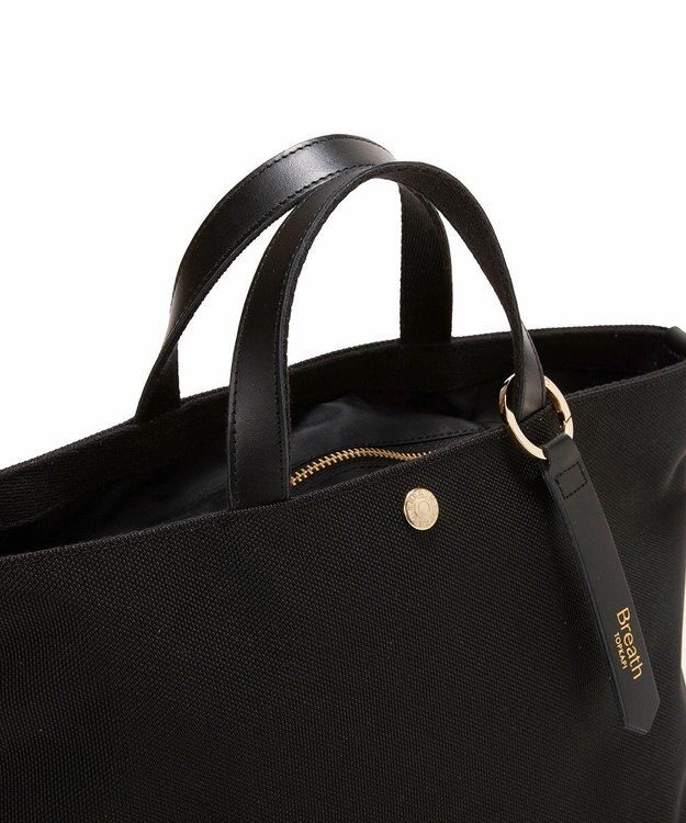 TOPKAPI 【新色追加】【Breath TOPKAPI】Aerial エアリアル ナイロン カラーストラップ付き トートバッグ /軽量 ブラック