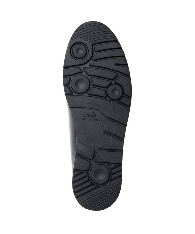 ASICS WALKING ペダラウォーキングシューズ 4E ヒール高2.0cm ブラック系