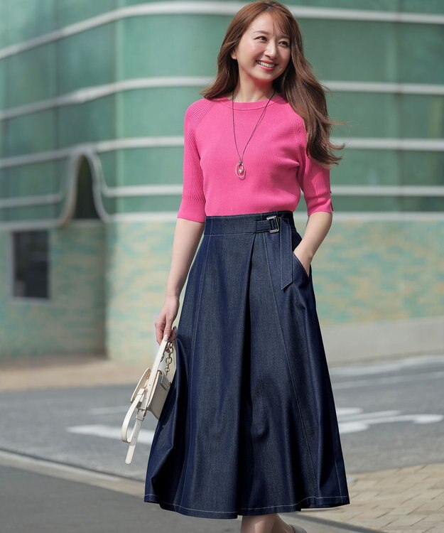 ANY SIS オーバルコード ネックレス シルバー