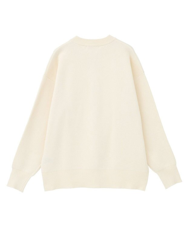 AMERICAN HOLIC コットンブレンドスポンディッシュカーディガン Ivory