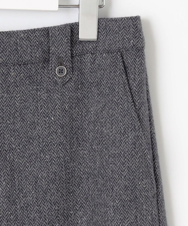 J.PRESS LADIES S 【WEB限定】ネップヘリンボーン ガウチョ パンツ 【WEB限定】グレー系