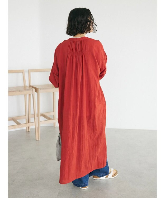 CRAFT STANDARD BOUTIQUE ジョーゼットワンピース Red