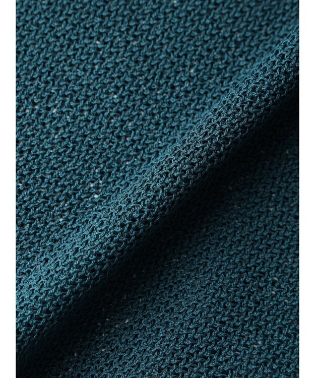 AMERICAN HOLIC ニュアンスメッシュニットカーディガン Charcoal Gray