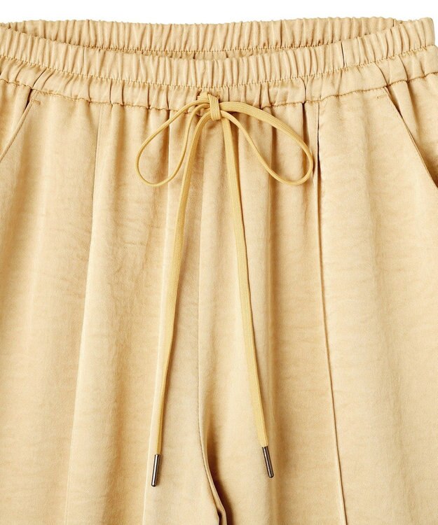 YECCA VECCA ヴィンテージサテンイージーパンツ Beige