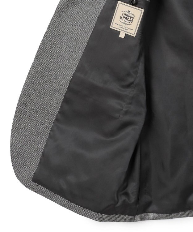 J.PRESS MEN 【定番 / セットアップ対応】マナードシルクホームスパン ジャケット ライトグレー系