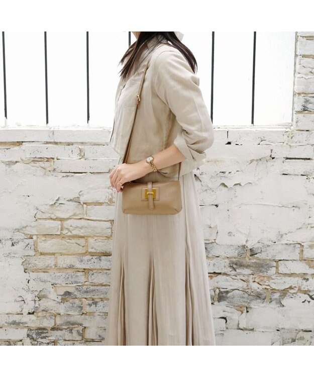 Regalo Felice 【日本製 / サブバッグにもオススメ】ミニショルダー / REGALO GYG(グレージュ)