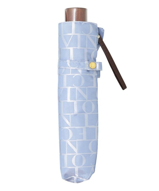MOONBAT LANVIN COLLECTION 折りたたみ傘 カチオンジャカード サックスブルー