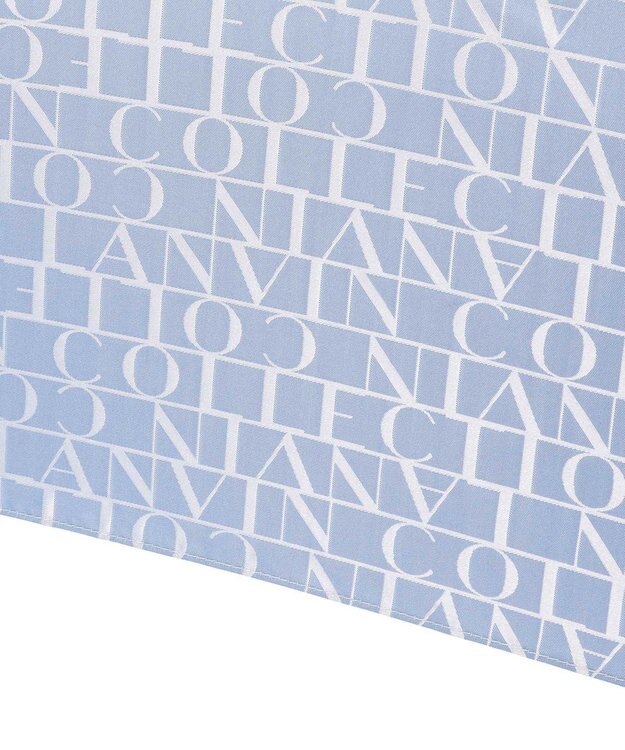 MOONBAT LANVIN COLLECTION 折りたたみ傘 カチオンジャカード サックスブルー