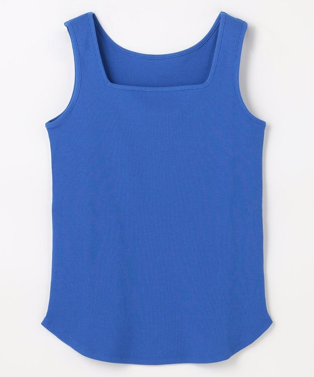 ANY 2WAYネックタンクトップ ブルー